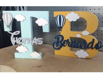 Dupla de Letras Personalizadas