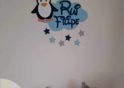 Placa com Nome Personalizado