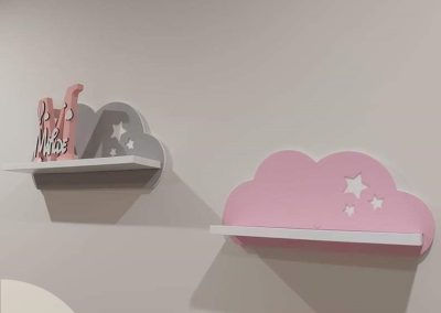 Prateleiras Nuvem Personalizadas